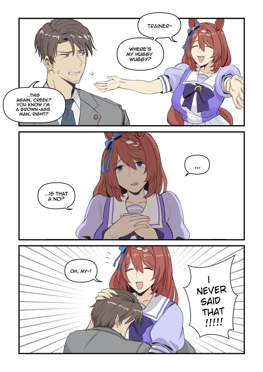 madeinheaven_23's tweet photo. a trainer who folds too quick
#umamusume #ウマ娘 https://t.co/SO2Umia5iM