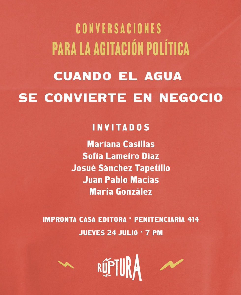 hidroilogico's tweet image. #ComoElAguaSeConvierteEnNegocio @JPMS79 @JSTapetillo @ruptura_rpt