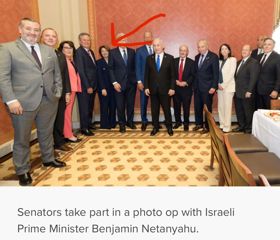 Last week you proudly posed with Netanyahu, the war criminal responsible for Israel’s policy of starvation and slaughter.