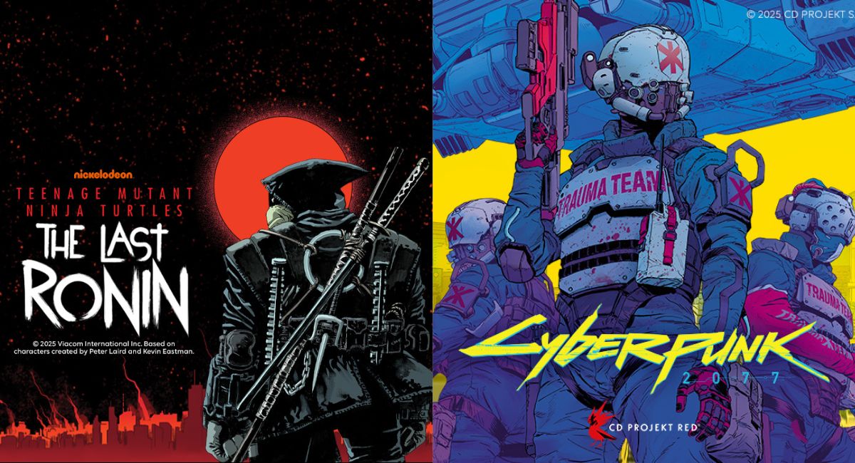 Comixace's tweet image. SDCC '25: WEBTOON announces August dates for TMNT: THE LAST RONIN and CYBERPUNK 2077 + drops preview kcomicsbeat.com/2025/07/24/sdc…