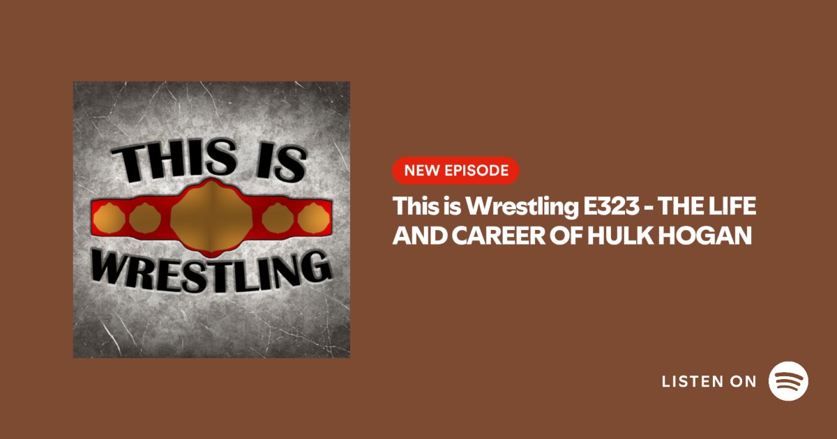 LINK: open.spotify.com/episode/1dE2gZ…

On the latest edition of This is Wrestling, Lee Versage and Zach McGibbon look at the life and career of Terry Bollea, known to wrestling fans as Hulk Hogan.

Please RT!