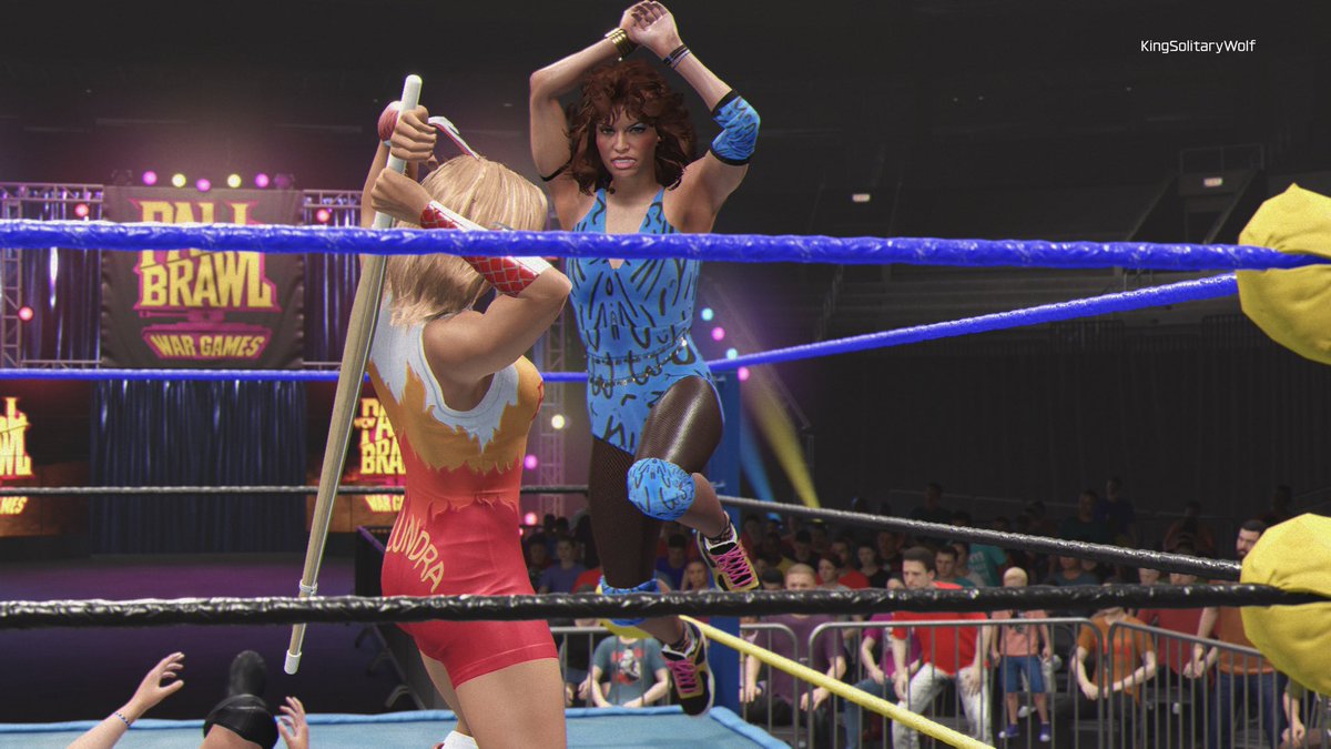2KSWDivas's tweet image. Oh well, gonna be playing as these legends until @WWEgames fixes their online servers. #WWE2K25 #WendiRitcher