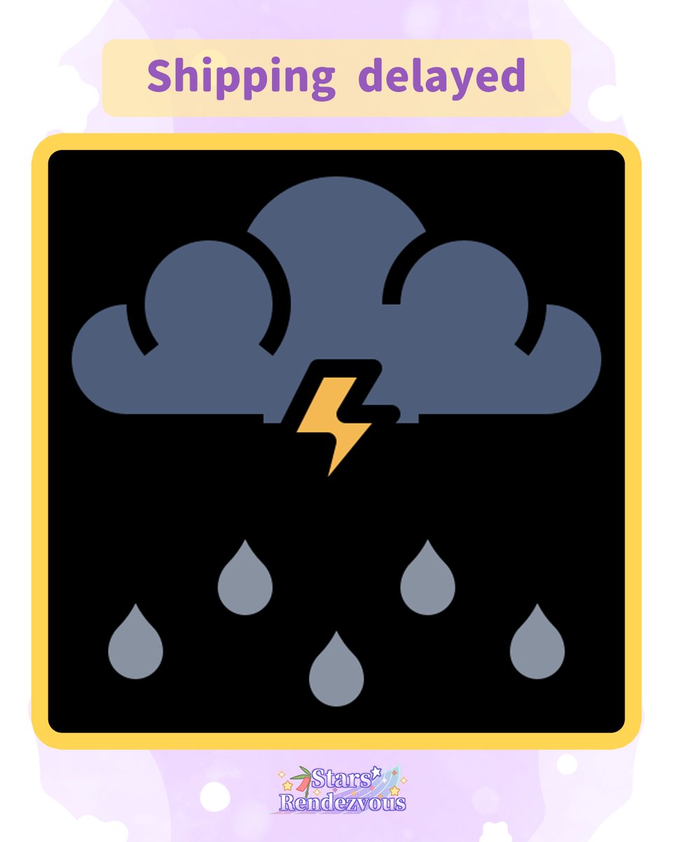 Spica_Data's tweet image. 『 PREORDER UPDATE 』
Due to the severe storm, we've been advised to pause shipments to avoid damage or loss. Emails have been sent to all customers who selected shipping for their preorders. We apologize for the delay and appreciate your understanding.
