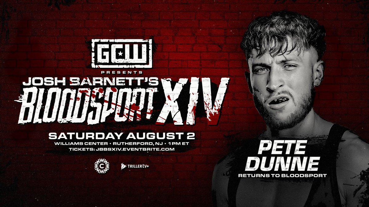 PeteDunneYxB's tweet image. Buzzing to come back to @JoshLBarnett Bloodsport
