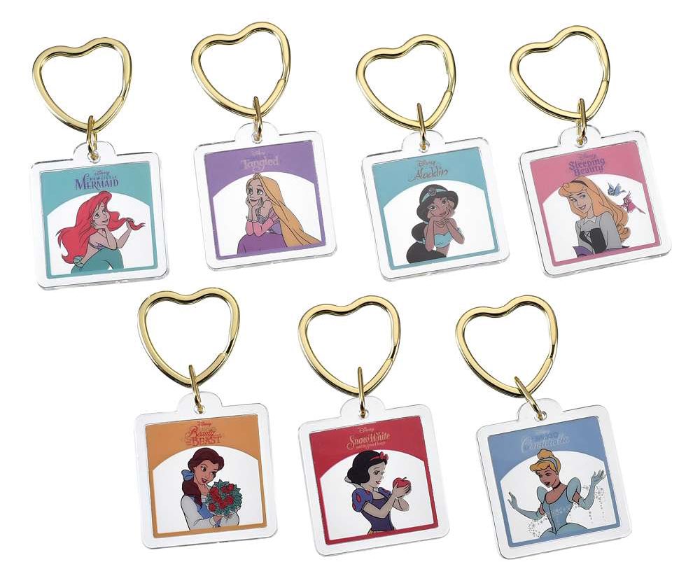 ハートオブクラウン アクリルキーホルダーセット（初期姫7種） ◇ゲームマーケット2024秋 お品書き◇ 11月16日・17日に開催される