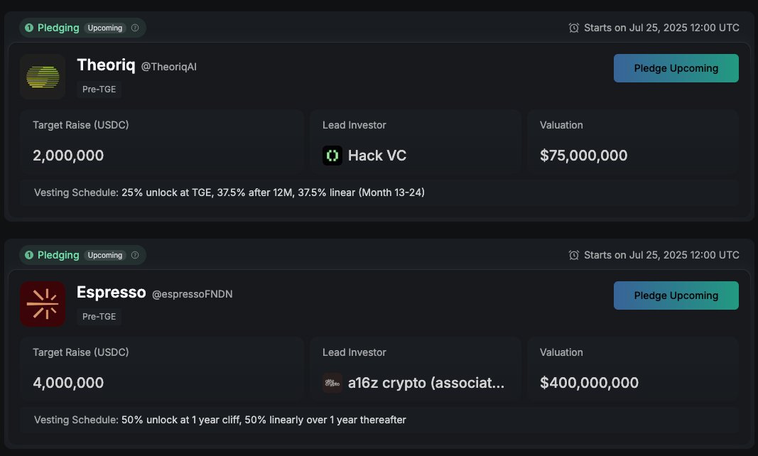 TheBrownGentYT's tweet image. I will be punting a small amount on both Kaito launchpad offerings, so I have exposure in case there is an &quot;early supporter&quot; bonus.

Shared this strategy with my private group yesterday, and @TheoriqAI later mentioned a 1.5x airdrop boost for stakers who signed up and KYCd.