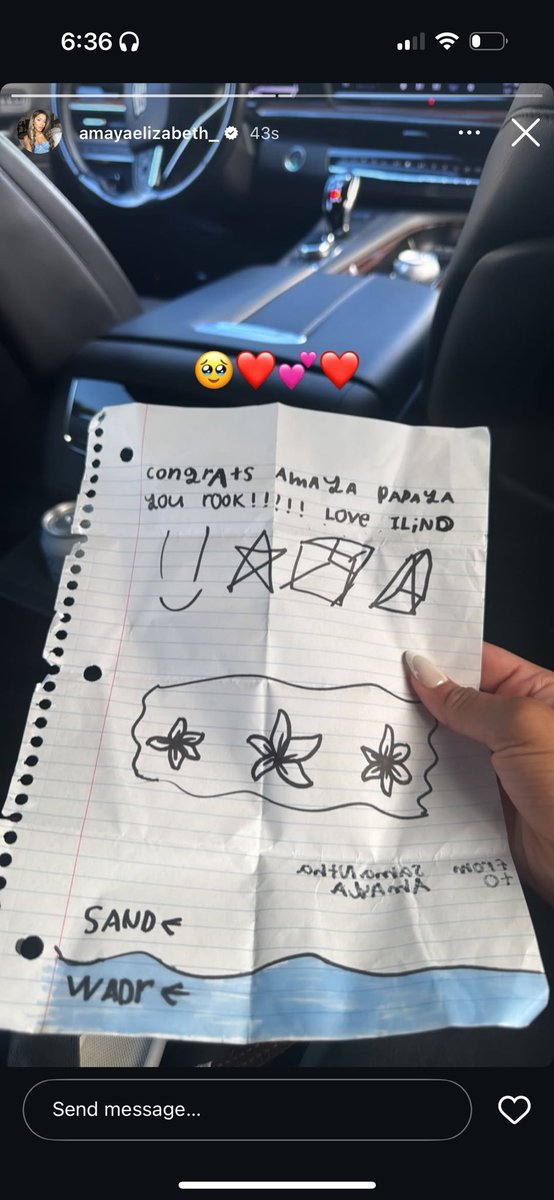 ma7dys's tweet image. awww omg did bryans cousin draw this for amaya 🥹
