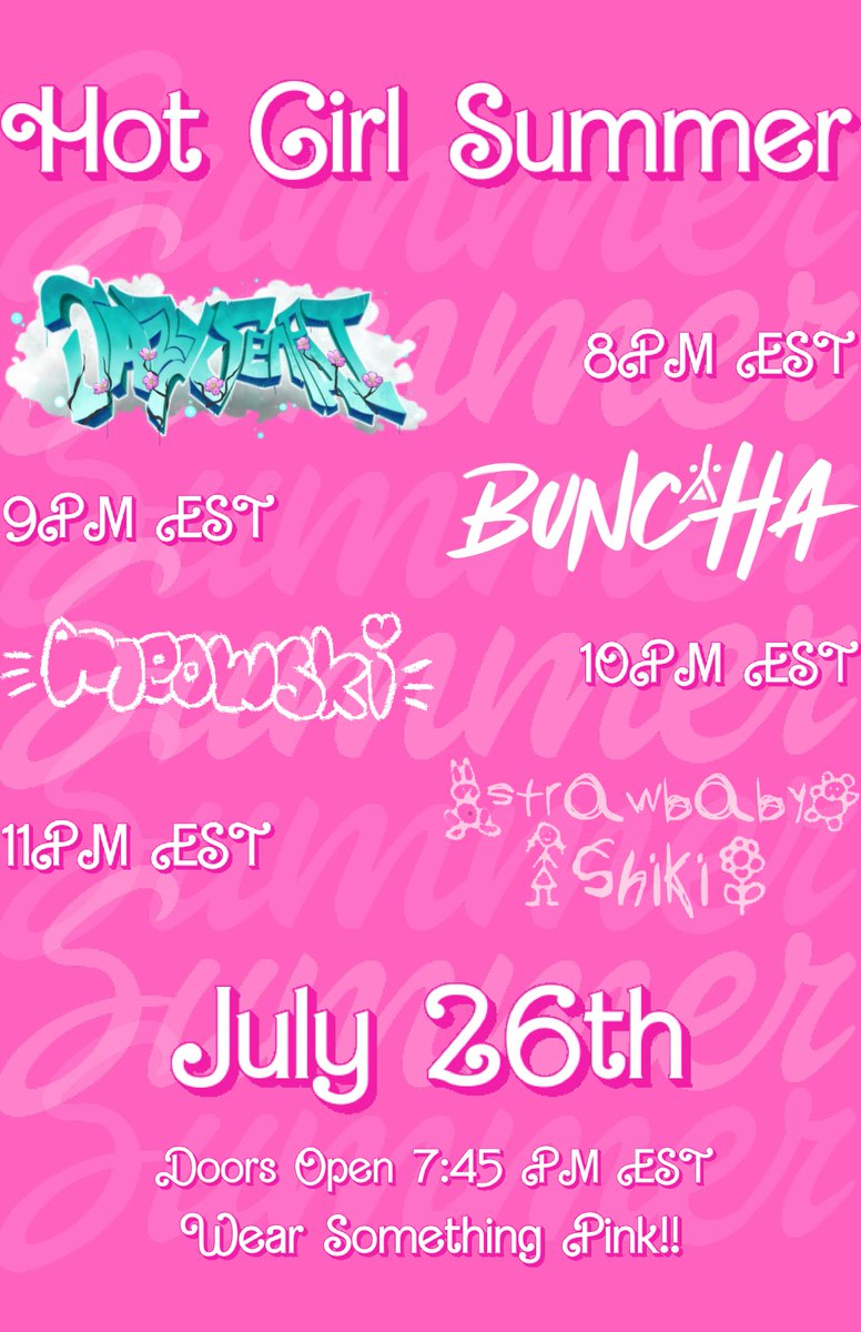 🌻T o n e🌻 (@tonevtuber) on Twitter photo Party in VRC this Saturday! Come drink and dance with us! c:
Dm me if you have any questions 🌻
vrc.group/TONE.5494 Party in VRC this Saturday! Come drink and dance with us! c:
Dm me if you have any questions 🌻
vrc.group/TONE.5494