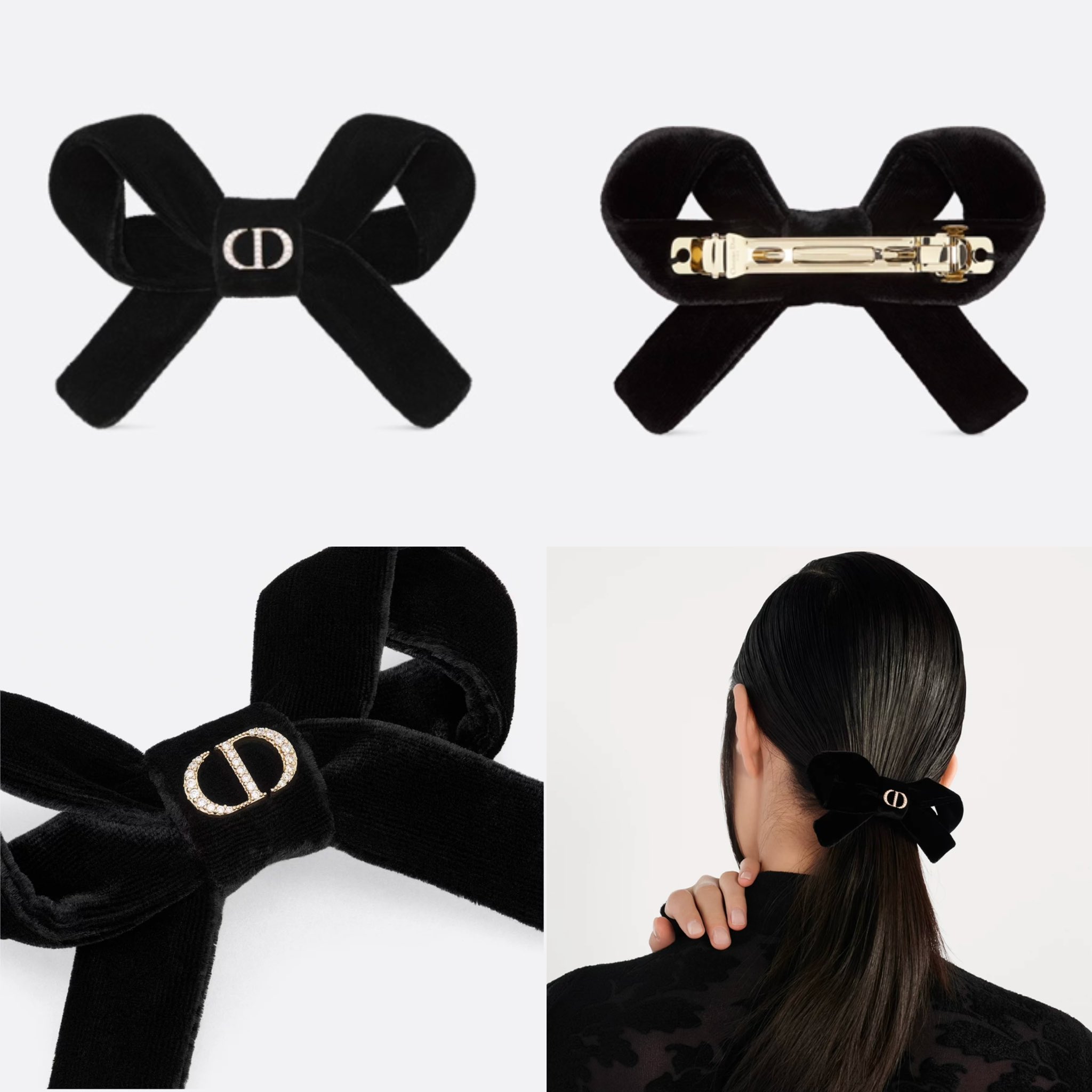 pazur♡新作♡Le Nœud de Dior バレッタ Christian Dior DIOR ディオール バレッタ ヘアアクセサリー