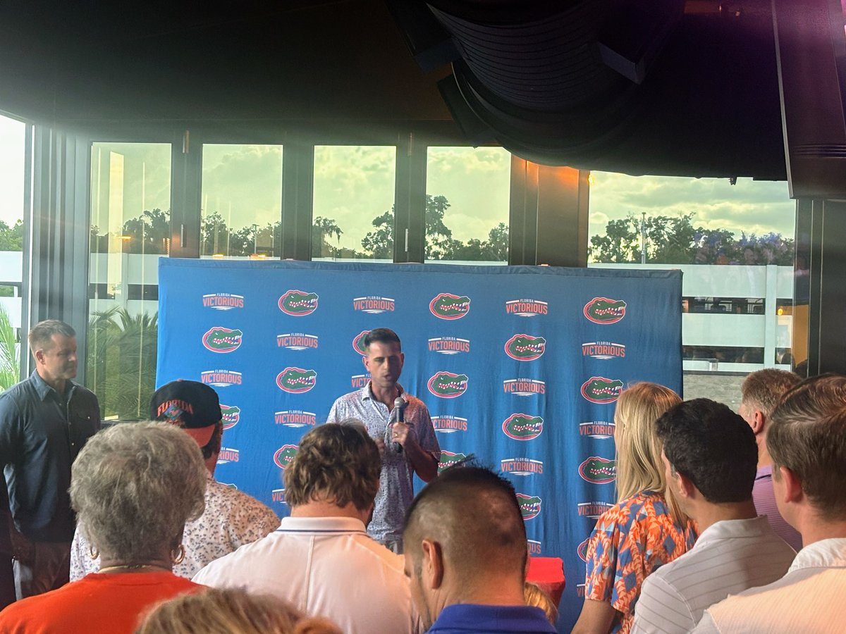 FloridaBBHour's tweet image. Todd Golden said events like the @Fl_Victorious event tonight, where his national championship coach portrait was unveiled, help make being the youngest national title winning coach since Jim Valvano “sink in a little bit.” 

On the other hand, Golden said, “We won and then flew…