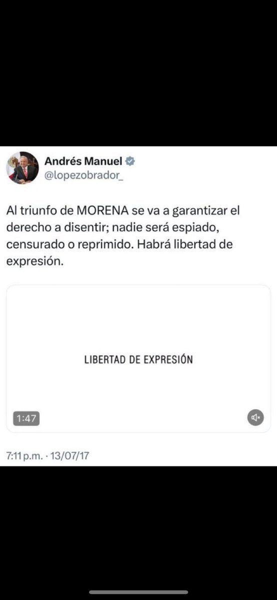 SoyMares (@soymares13) on Twitter photo <a href="/Sergeluna_S/">Sergio Gutz. Luna</a> <a href="/lopezobrador_/">Andrés Manuel</a> López Obrador jamás hubiera permitido que tú o tu señora denunciaran a una ciudadana.
Recuerda "prohibido prohibir". <a href="/Sergeluna_S/">Sergio Gutz. Luna</a> <a href="/lopezobrador_/">Andrés Manuel</a> López Obrador jamás hubiera permitido que tú o tu señora denunciaran a una ciudadana.
Recuerda "prohibido prohibir".