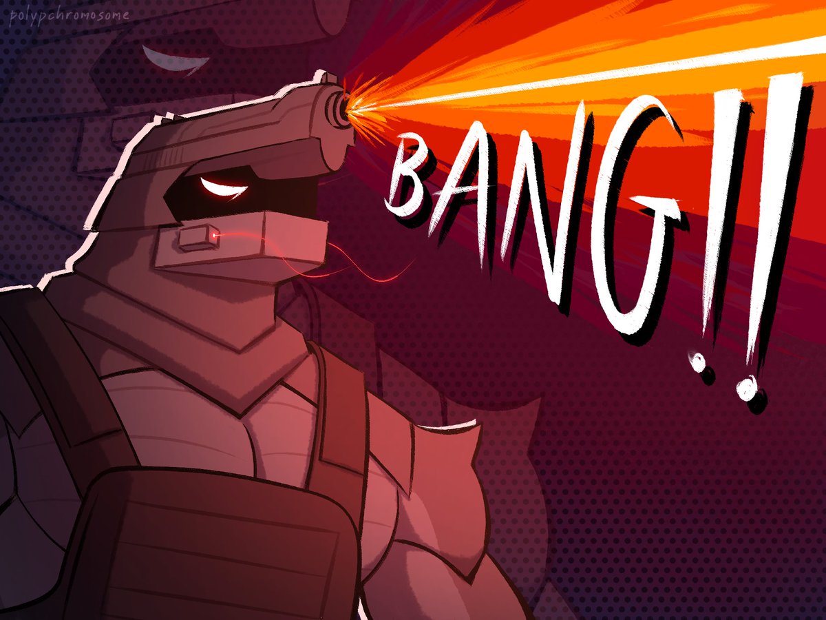 10th attack for <a href="/noodelyart/">noodely</a>’s awesome pistol shrimp dude!

#artfight2025 #artfight