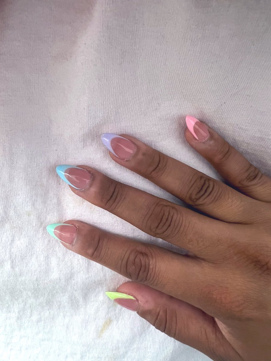 Got my nails done for my birthday yesterday hehe