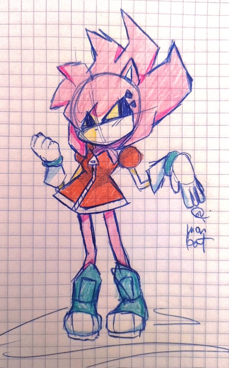 MLife2163's tweet image. Malware Amy my love
#malware #amy #fanart #Sonic #rewritesonic