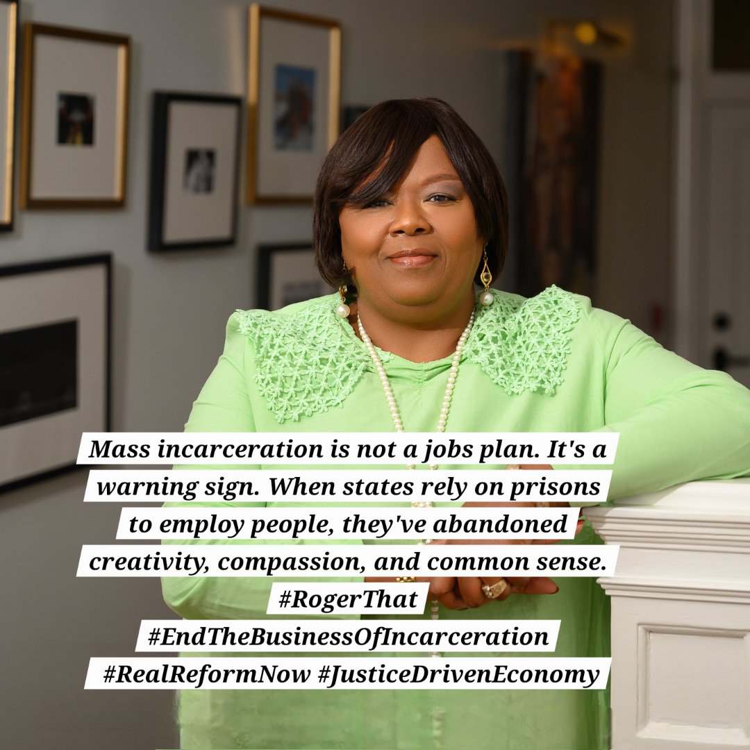 rechfoundation's tweet image. Mass incarceration is not a jobs plan. It&apos;s a warning sign. When states rely on prisons to employ people, they&apos;ve abandoned creativity, compassion, and common sense.
#RogerThat #RealReformNow #EndMassIncarceration
 #helpinthehouse #Solutionist #iamaningredient #justicegeneral
