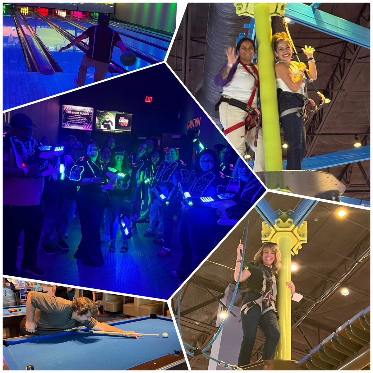 Evelyn DeLeon-Garcia (@edeleon_garcia) on Twitter photo ✨Our staff retreat was a hit! We first explored how to maximize our CliftonStrengths to become a stronger, more effective team. Then, we wrapped up the day with fun and connection at Main Event! #unstoppable 🐨#StrongerTogether <a href="/NISDCarlosCoon/">Carlos Coon Elementary</a> <a href="/LundquistJess/">Jessica Lundquist</a> ✨Our staff retreat was a hit! We first explored how to maximize our CliftonStrengths to become a stronger, more effective team. Then, we wrapped up the day with fun and connection at Main Event! #unstoppable 🐨#StrongerTogether <a href="/NISDCarlosCoon/">Carlos Coon Elementary</a> <a href="/LundquistJess/">Jessica Lundquist</a>