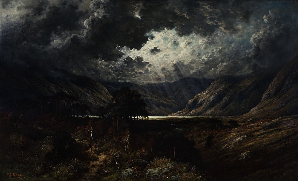 Gustave Doré - "Loch Lomond" (1875)