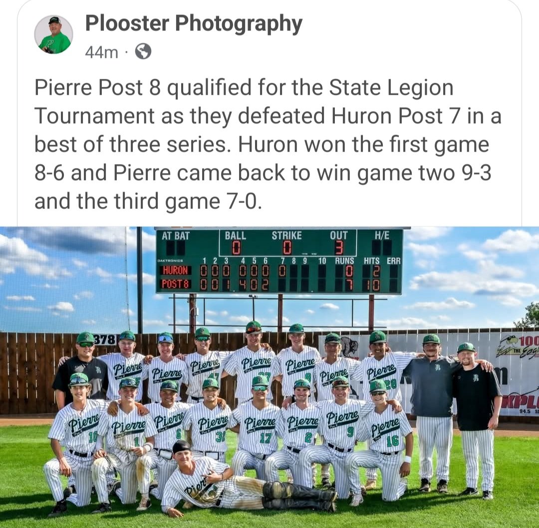 The 8's are going to STATE!💚⚾️ <a href="/HunsleyPorter/">Porter Hunsley</a> <a href="/EightsBaseball/">Post 8 Baseball</a>