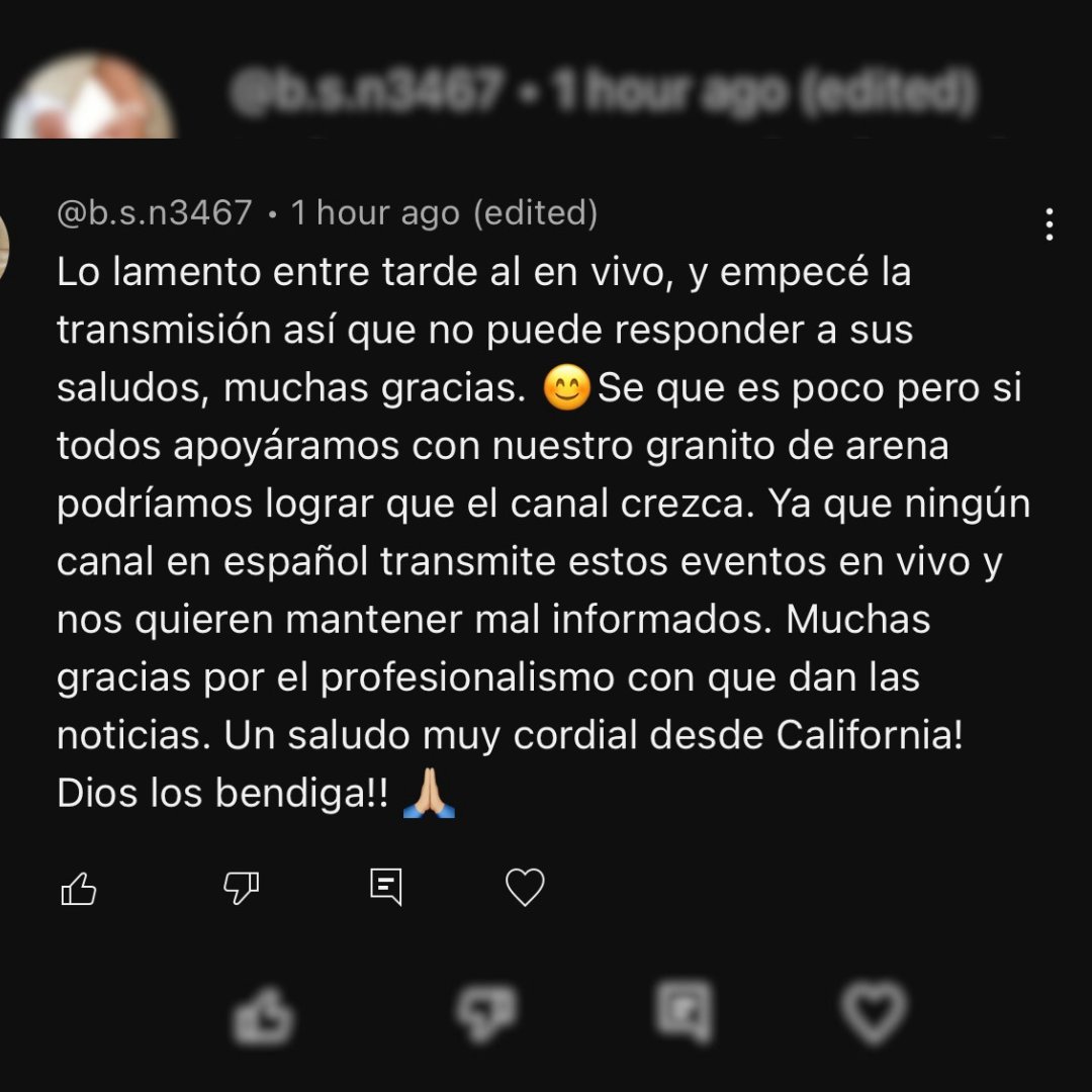 Desde el Capitolio (@desdelcapitolio) on Twitter photo 🔷 Su mensaje desde California nos inspira: Gracias B.S.N. por respaldar este proyecto.
💪Seguiremos trabajando con el mismo compromiso y profesionalismo.
🙌Este canal existe y sigue creciendo gracias a cada uno de ustedes que nos ve, comparte y apoya.
<a href="/pachivalencia/">Pachi Valencia</a> 🔷 Su mensaje desde California nos inspira: Gracias B.S.N. por respaldar este proyecto.
💪Seguiremos trabajando con el mismo compromiso y profesionalismo.
🙌Este canal existe y sigue creciendo gracias a cada uno de ustedes que nos ve, comparte y apoya.
<a href="/pachivalencia/">Pachi Valencia</a>