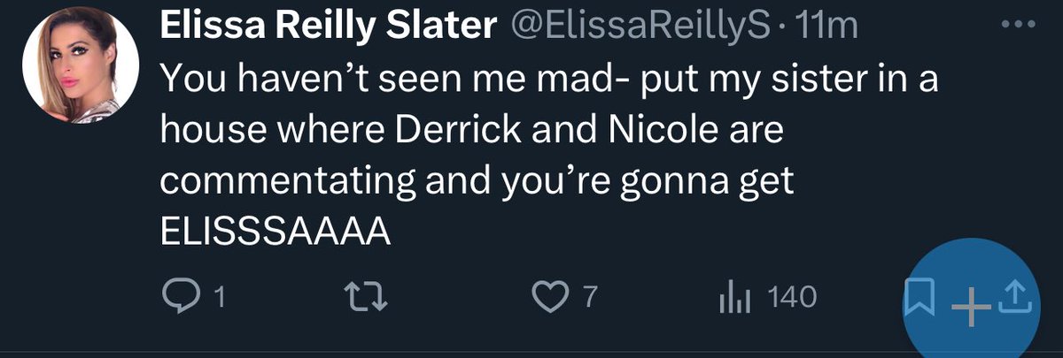 RyanJohn___'s tweet image. Elissa is going OFF on Nicole Franzel 
#BB27