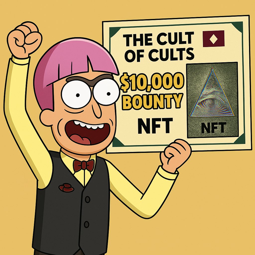 NFTIMBOO's tweet image. Manifesting this life changing bounty!
If you don’t already own a @TheCultofCults jump on @MagicEden & try your luck!
An alpha group chat for community members & whitelist opportunities already given to holders in 24hrs after mint 👀
No one does it like @DegenPreacher
STAY…