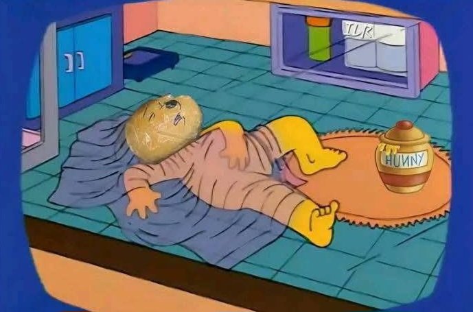 ElBartoSpr's tweet image. ¡Y lo último del gran escándalo! ¡Winnie Pooh duerme en una bolsa de oxígeno que según él, le da poderes sexuales!
