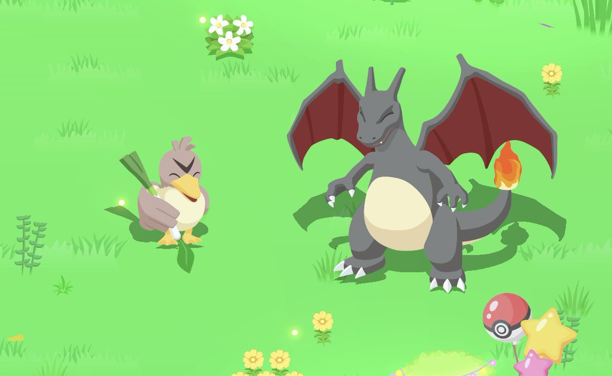 ch61248's tweet image. #ポケスリ2周年をいっしょに
New3つ✨
ダークライとゴローちゃんget
リサーチランク64になりました
ほのぼのカモネギ&リザードン💛
