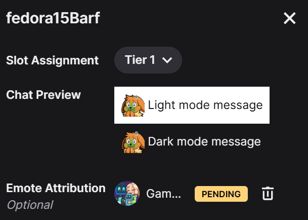 fedorable_will's tweet image. Yooooo, we got a new emote!!! Very satisfied with my commission of @megagates_gg, she did amazing work!