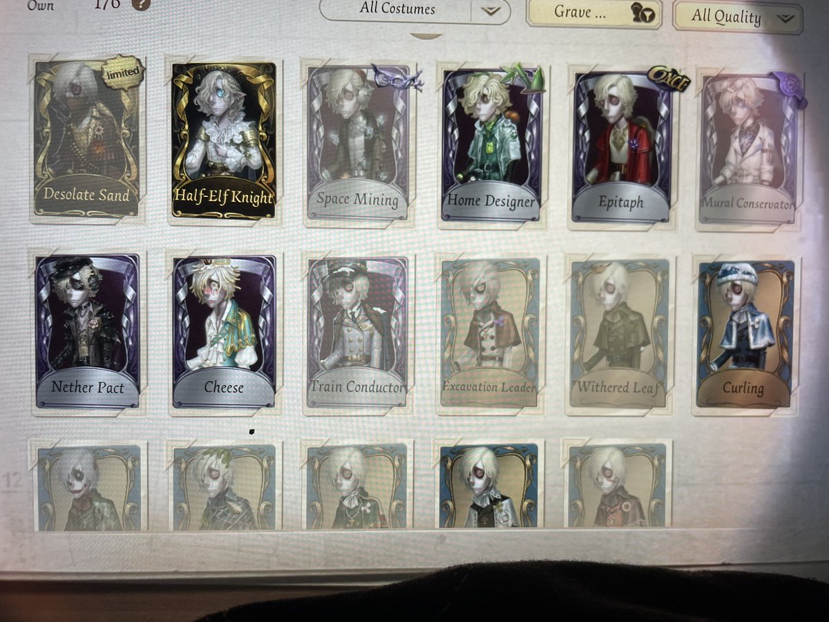 ravenotomy's tweet image. Starting fo collect Andrewlings becuase I already have most of edluca skins that I can actually still obtain .