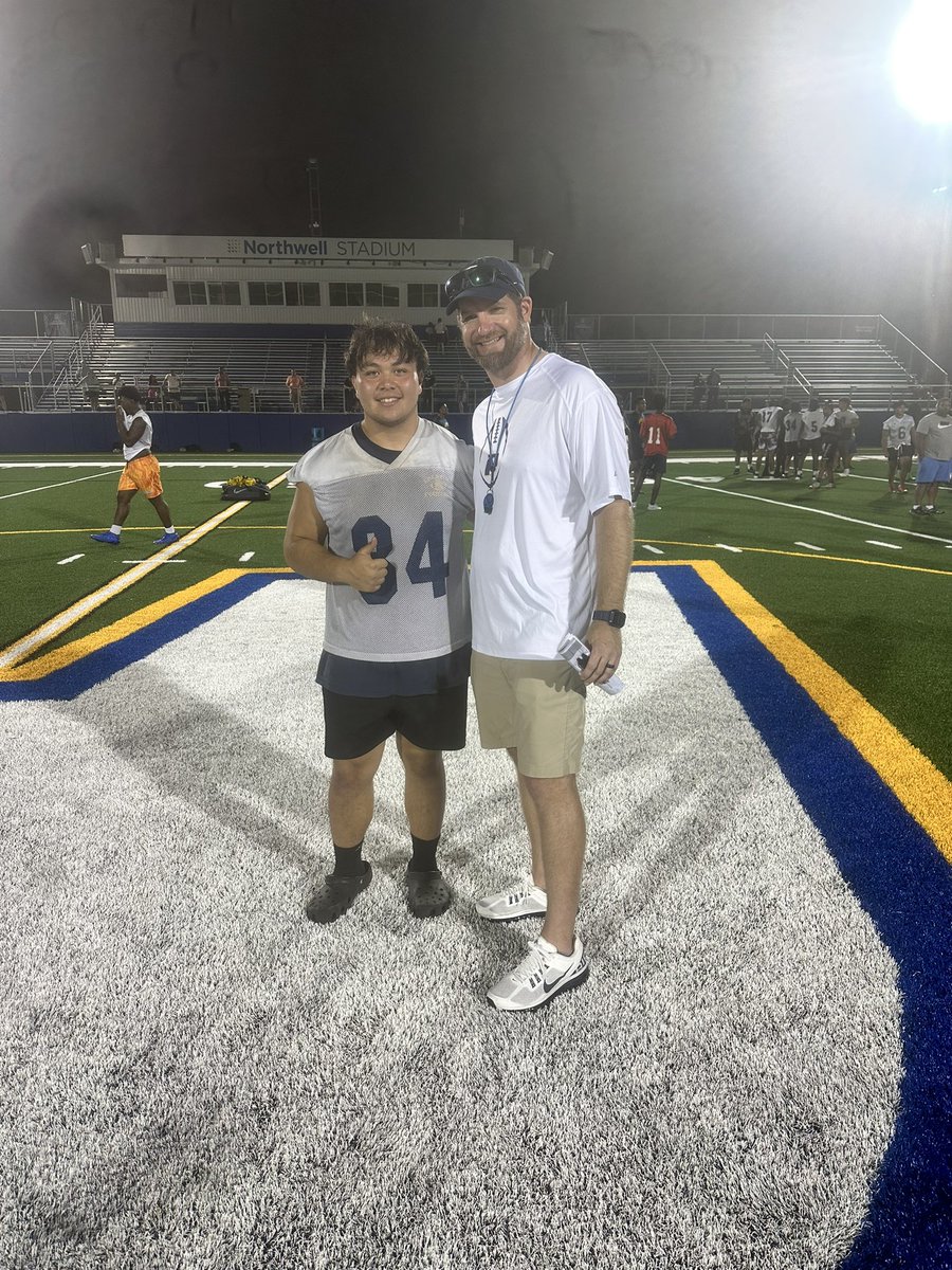 gx_nyy's tweet image. Thank You @PaceUniversity @PaceUFootball @Neimar_Santouse For Having Me Today!! I had a great time!! #AGTG #football @WarriorBizz