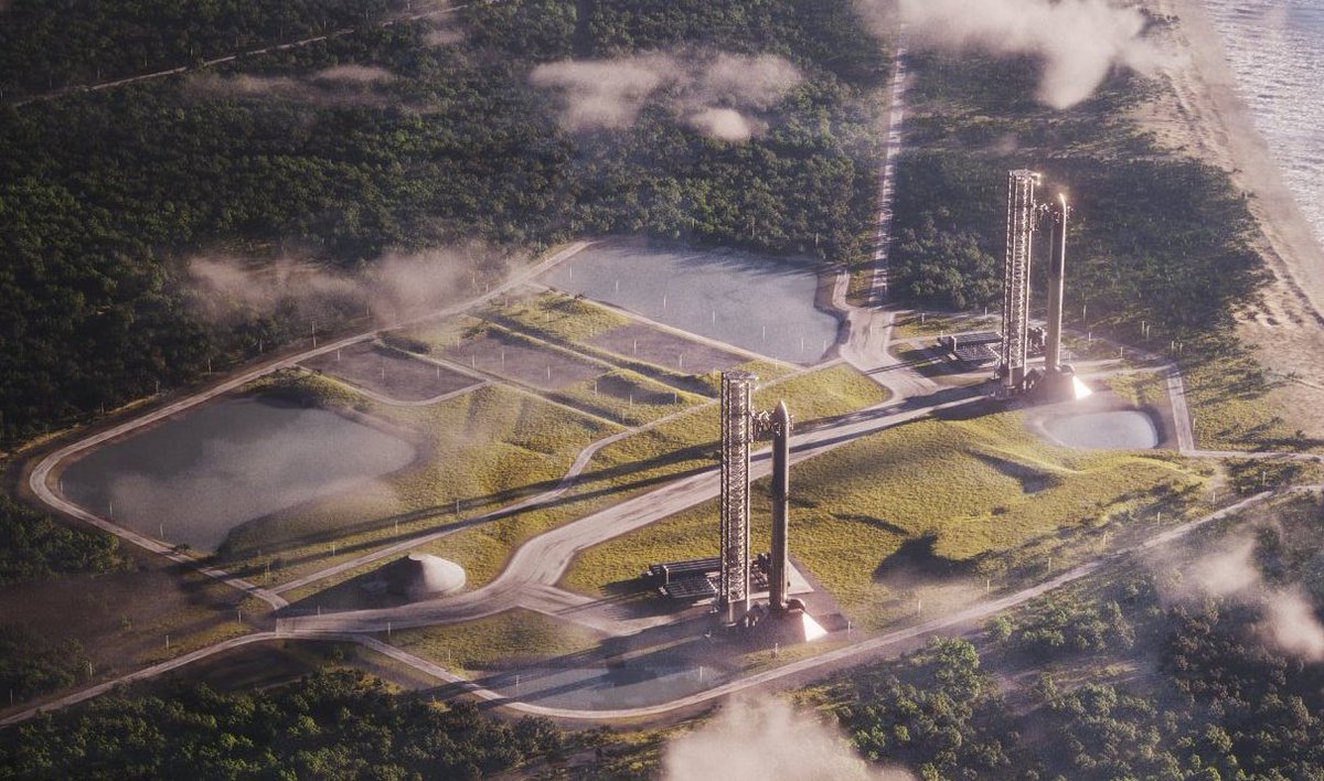 New SpaceX website looks great!Lots of details on upcoming launches, not just the ones a day or two away.

Awesome new Cape Canaveral Starship pad render, too.

SpaceX.com