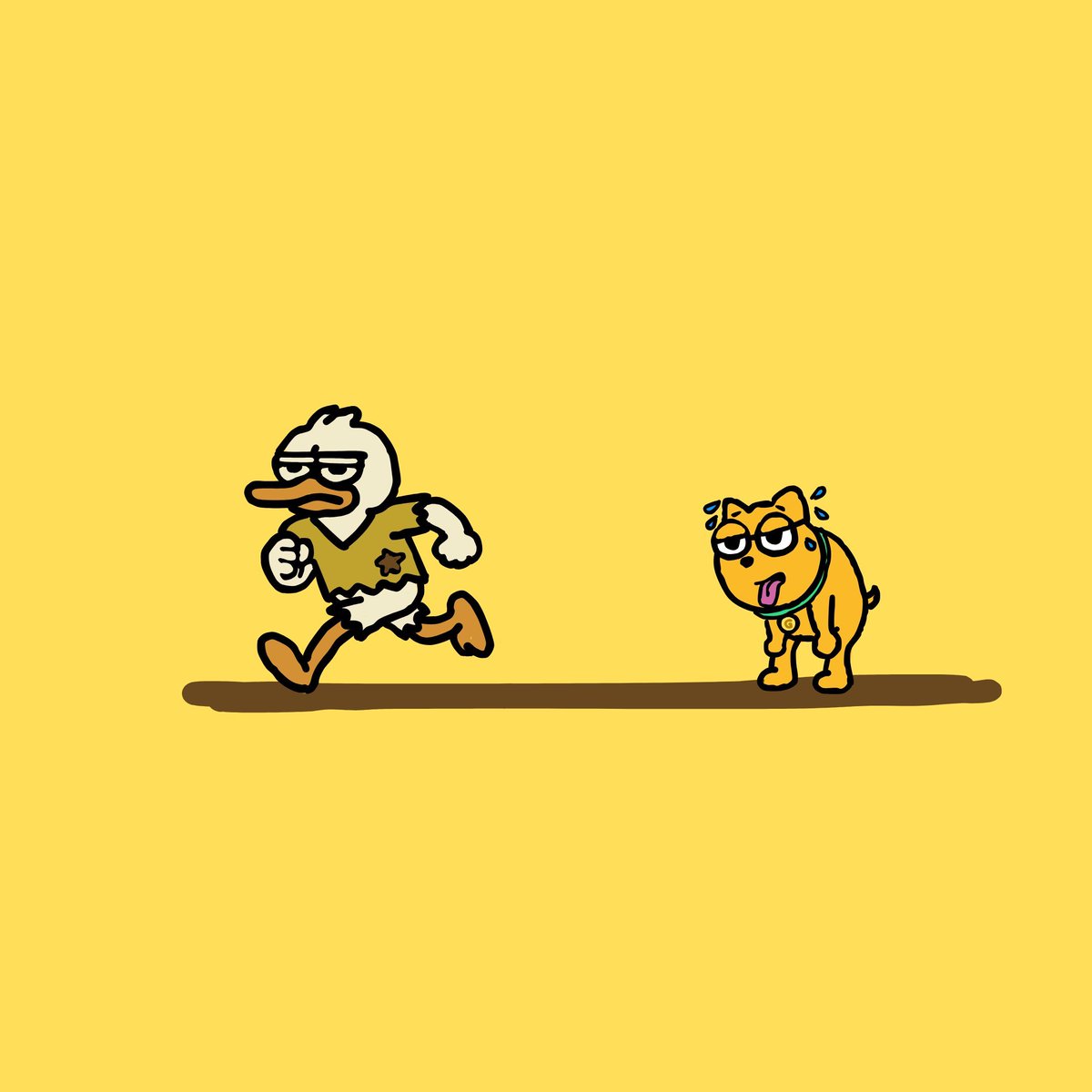 Safe to say the Dog has been training.

Happy to run with $GOD &amp; $GUGO!

<a href="/godthedogabs/">god</a>