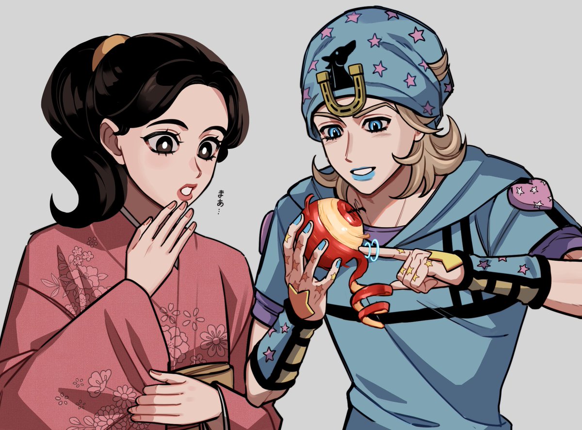 3kyu4ever's tweet image. 🍎 #jjba