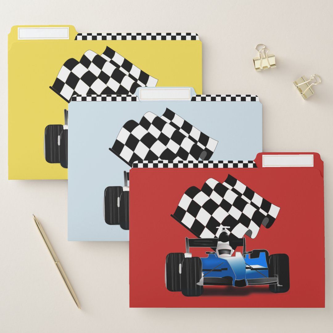 gravityx9's tweet image. Blue Race Car With Checkered Flag File Folder
* The Race Car With Checkered Flag on the file folders is a real winner! Customize by changing the background colors, adding text, adding a photo, or by resizing the Race Car
* buff.ly/BaksuuZ