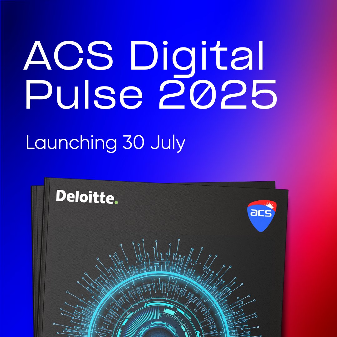 Today, meet tomorrow.
We live in a tech-driven world. Know what’s coming. And prepare for change.
Launching 30 July, ACS Digital Pulse 2025 reveals how Australia can unlock $25B in economic growth and drive even greater national prosperity, simply by closing digital skills gaps.