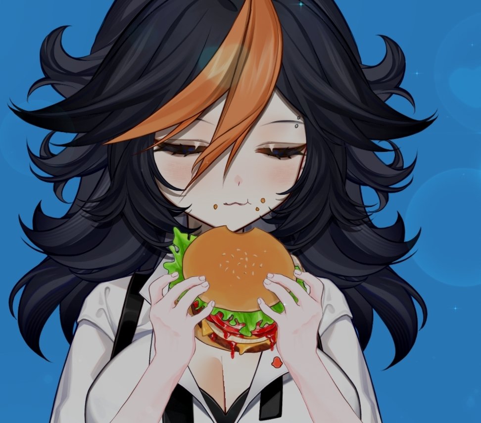 Mmm... burgur~~ 🍔