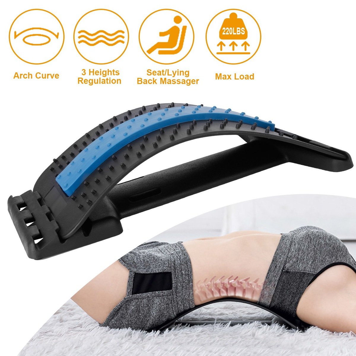 ChoiceBetterft's tweet image. Back Massage Stretching Device Multi-Level Lumbar Spinal Support Stretcher Herniated Disc Upper Lower Back Pain Relief

betterchoicefitness.com

betterchoicefitness.com/products/view/…

#BackStretchDevice #SpineRelief #BetterChoiceFitness #PostureSupport #BackMassageTool #RelaxAndStretch…