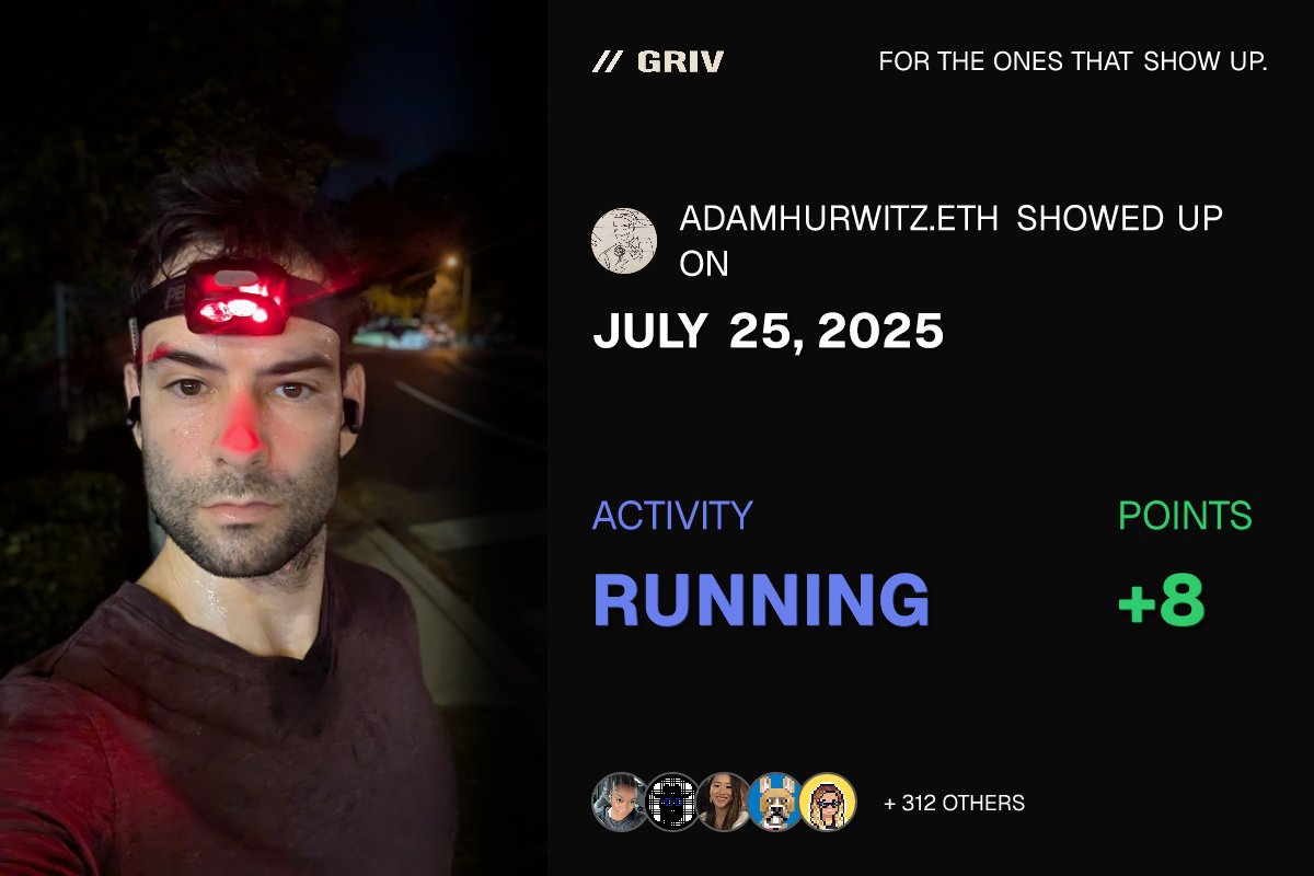 adamshurwitz's tweet image. Anyone here doing Griv on @farcaster_xyz?
It'd be cool if I could autopost here too.