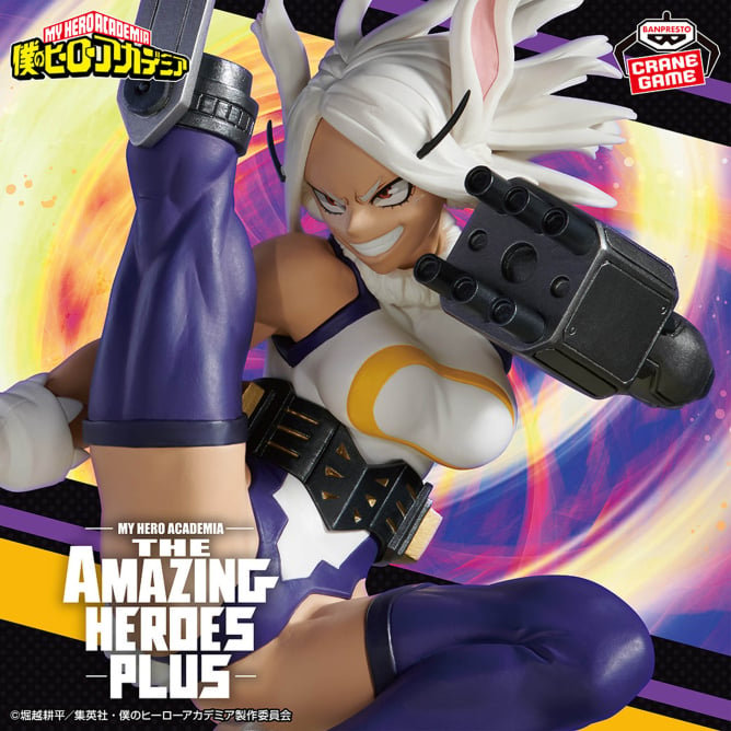 jumphobbies02's tweet image. 2025年8月26日(火)より順次登場予定
僕のヒーローアカデミア THE AMAZING HEROES-PLUS-MIRKO
bsp-prize.jp/item/2750949/