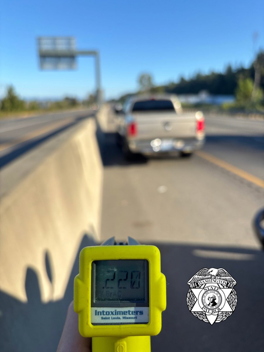 wspd2pio's tweet image. This driver was just involved in a minor fender bender S 167 near Ellingson Road. The driver was ultimately arrested for suspicion of DUI. A PBT of .220; Almost 3x the legal limit.