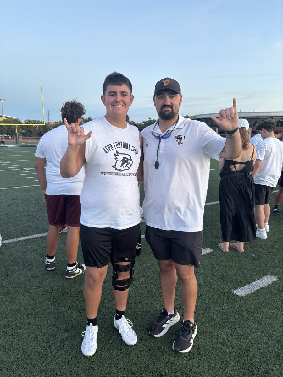 EvanKompara's tweet image. I’d like to thank the university of Texas at Permian Basin coaching staff for the opportunity to come out and showcase my talents it was a great camp and put in a lot of work and got better @BasoreCoach @JeffHoweth7 @CoachRitcheyFB @BFNDFball @BFNDFball @CoachK__Mac @coavh