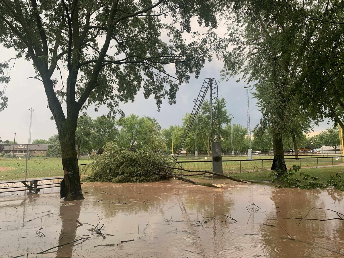 Dang the Mitchell Ball Diamond got hammered. Anywhere else?