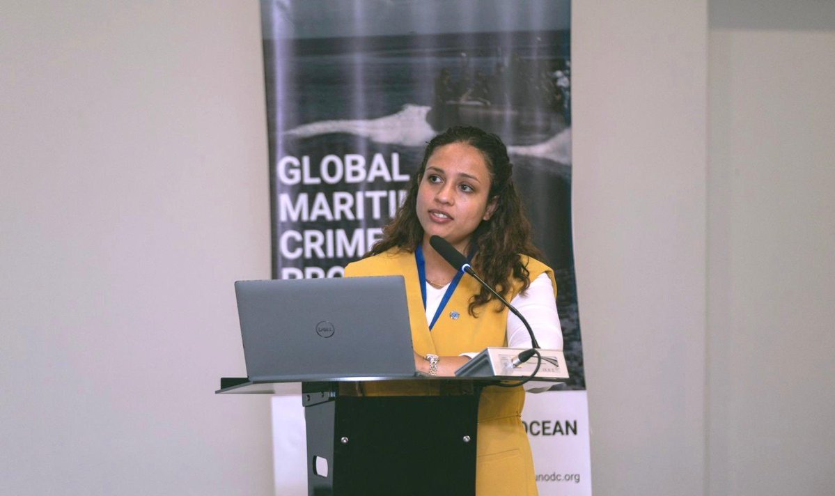 UNODC_MCP's tweet image. @UNODC_MCP, with support from @StateINL, successfully convened the 4th Heads of Maritime Police Units (HPMU) regional meeting yesterday, bringing together MLE chiefs from 11 Pacific Island Countries to advance maritime crime response, AIS expansion, and operational coordination.