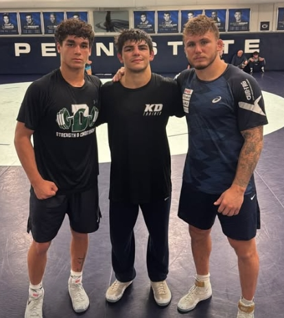 NlwcFan's tweet image. 3 Killers from KD Training Center & Members of 🇺🇸 World Teams
2 are Members of Penn State & 3rd is Committed to the Dynasty
PJ Duke - SR, U23 & U20 World Team Member
Rocco Welsh - U23 World Team
Jayden James - U17 World Team
@pennstateWREST @NittanyLionWC @CoachKD98 @pj__duke