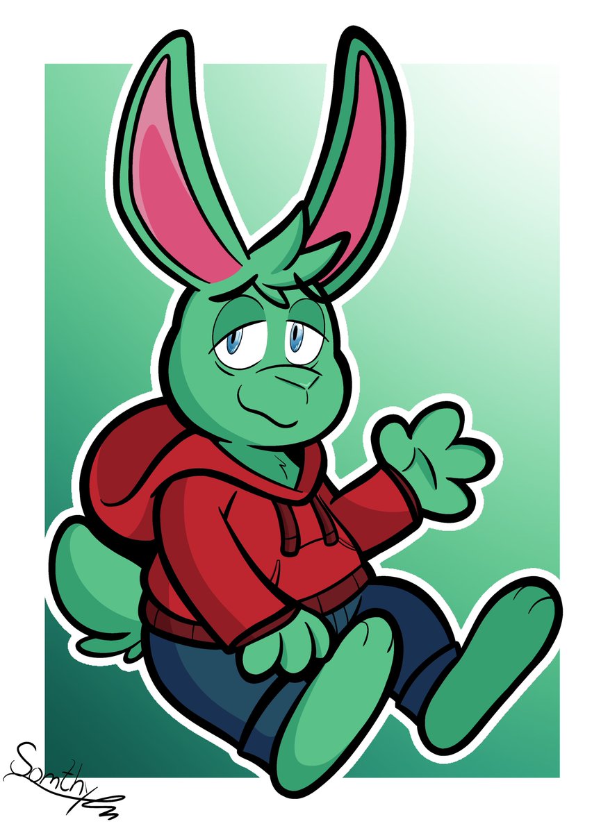 MiyolyleSomthy's tweet image. Art Fight 2025 Attack #12 (Revenge) 
Bun!!  

Character belongs to @draw2adventure