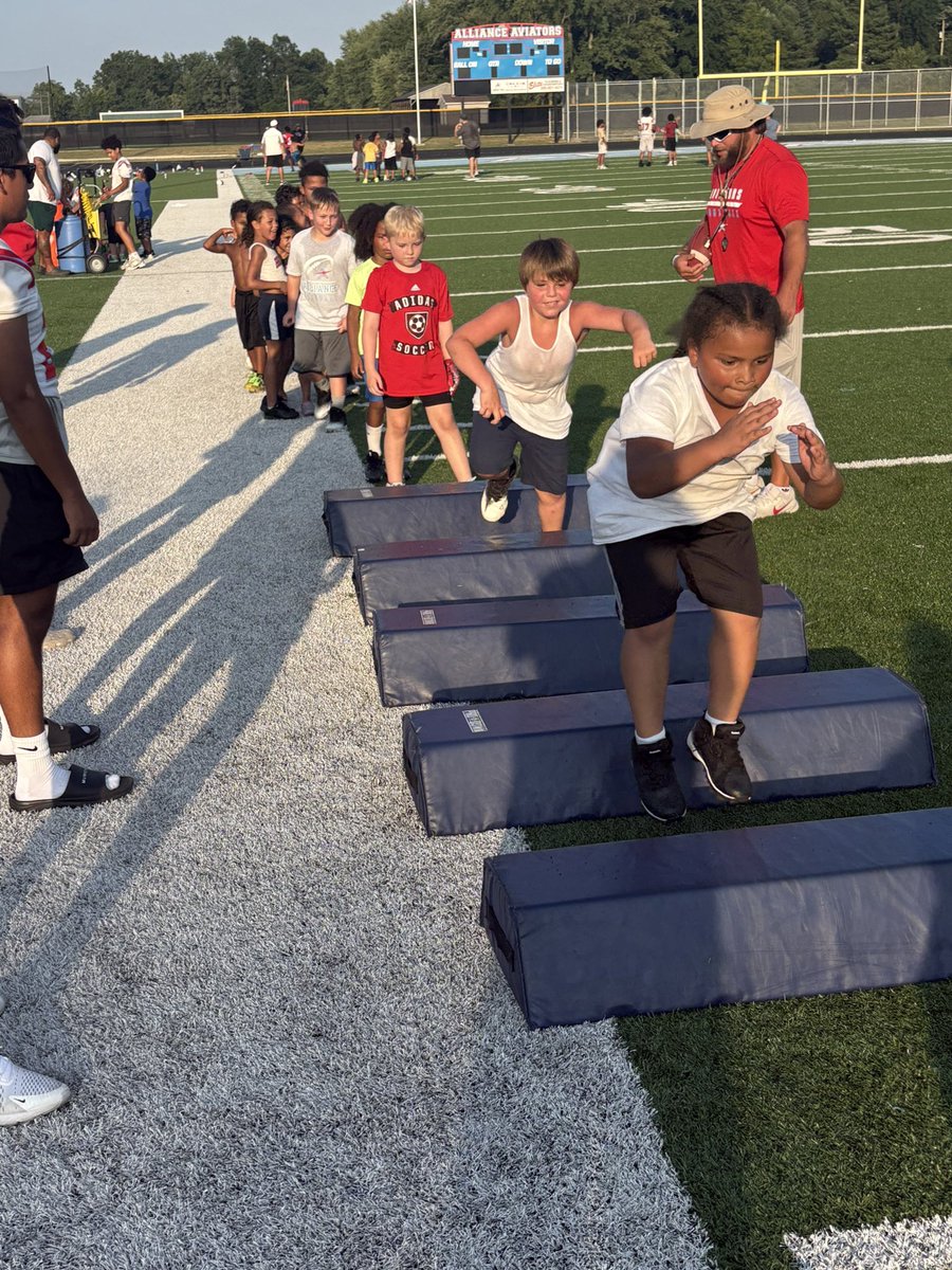 Day 2 of youth camp was all about defense!