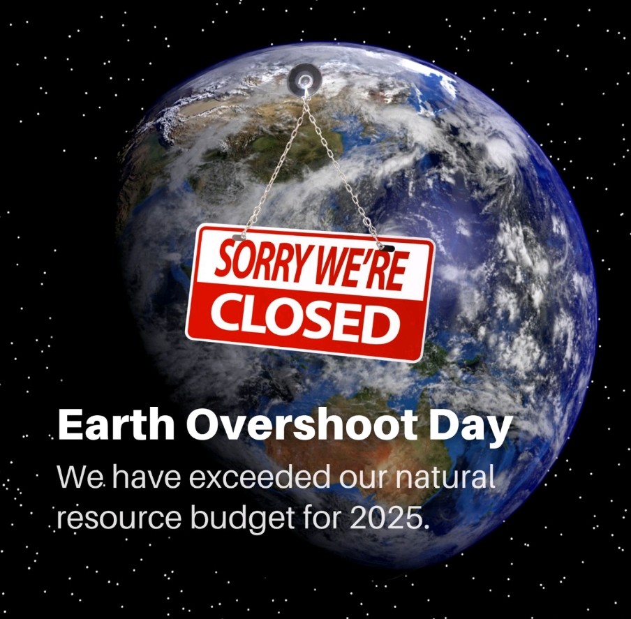 HealthSustain's tweet image. 🌍 #EarthOvershoot Day is July 24 – we’ve already used up all the resources Earth can sustainably regenerate for 2025.
It’s not just resource depletion—it’s harming the health of every being on the planet.
#Healthcare must lead with #sustainable energy, food, and supply chains.