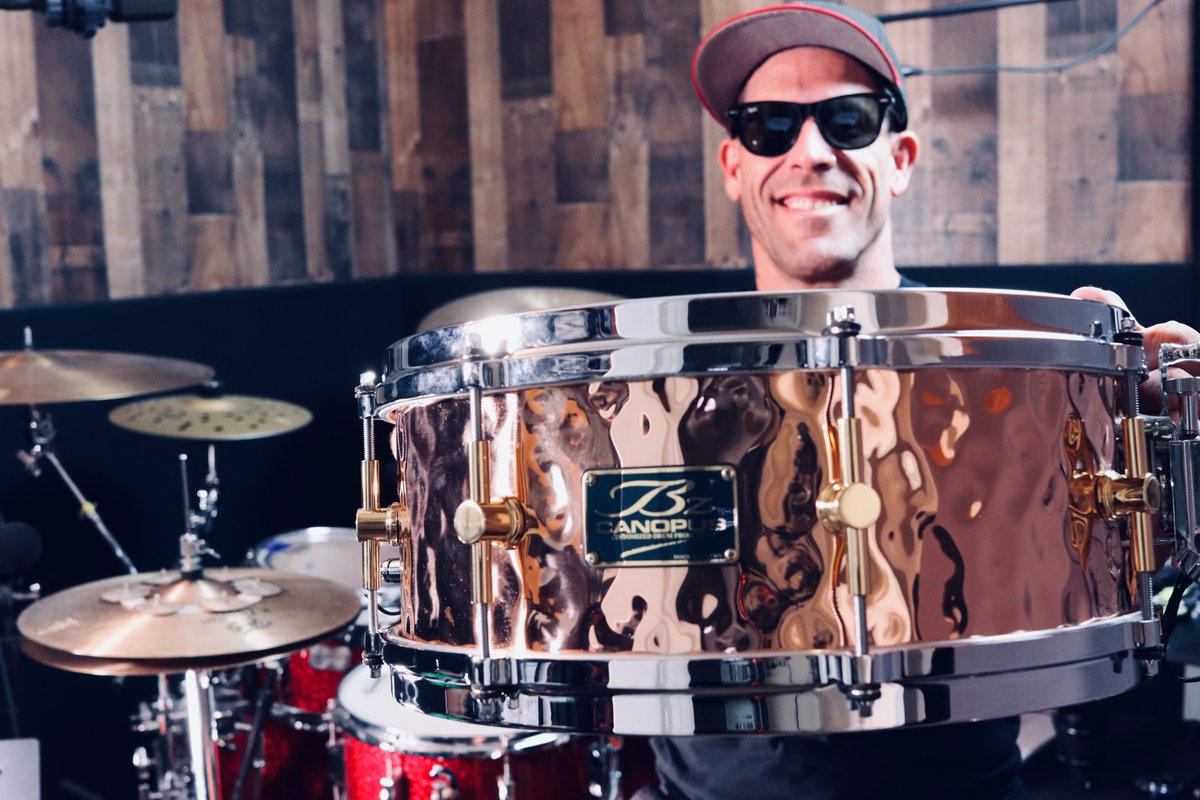 The Canopus Bronze snare drum is my go to when playing the MJ Live Show. - Adam Fisher

[Hammered Bronze Snare Drum]
canopusdrums.com/en/product/ham…

#canopus #canopusdrums #designedtobedifferent #canopushammeredbronzesnare #canopusartist