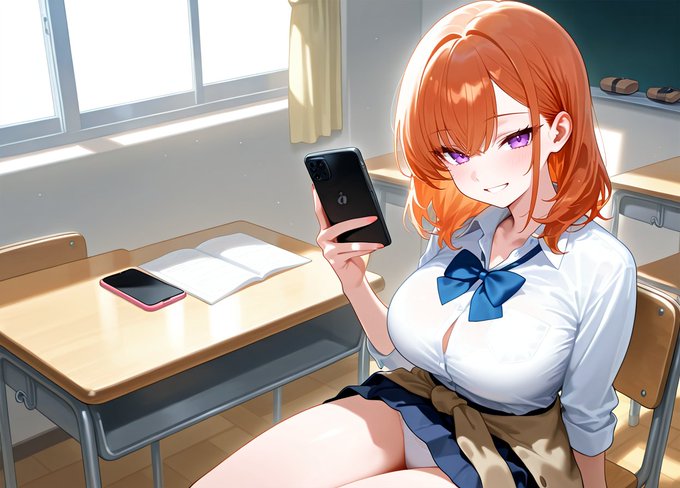 文化祭打ち合わせ中に、パンチラしてるひまりちゃん