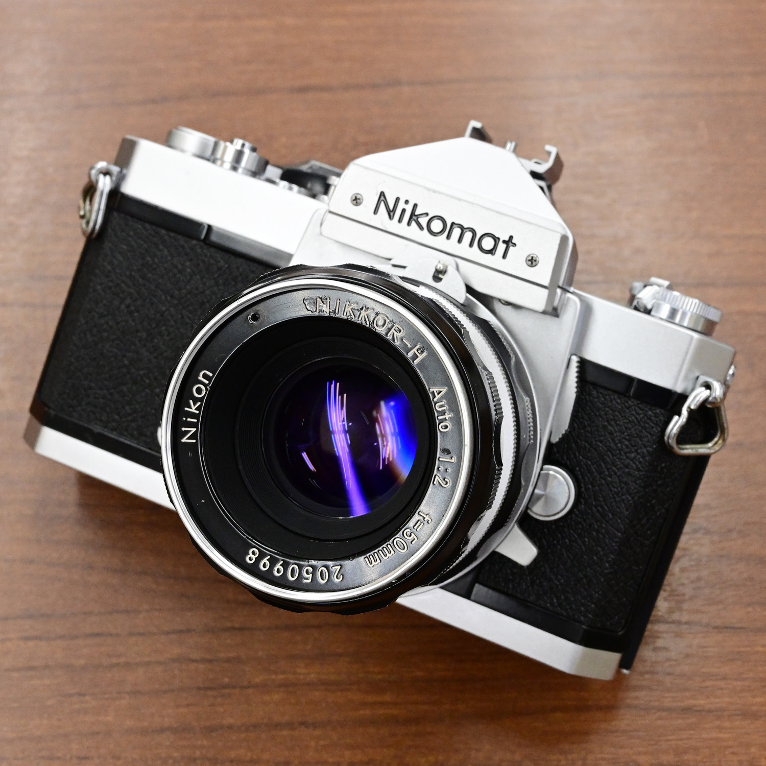 Nikomat FT フィルムカメラ Nikkor H.C 50mm Nikkormat FT with Nikkor 50mm F/1.8 Lens – Film Supply Club